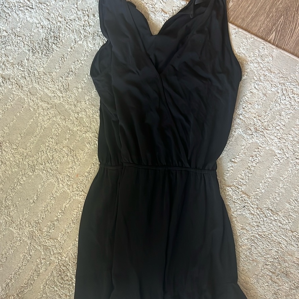 Black Bobi Romper. Worn once!